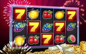 Tampilan permainan slot online warna-warni di sr999